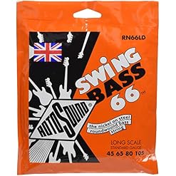 Rotosound CRS RN66LD Jeu de Cordes Swing Basse Vintage 45-105 - Les Beatles, Paul McCartney, John Lennon, RIngo Starr, George Harrison