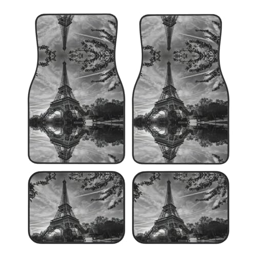 Tapis de voiture Tour Eiffel universels auto camionnette SUV