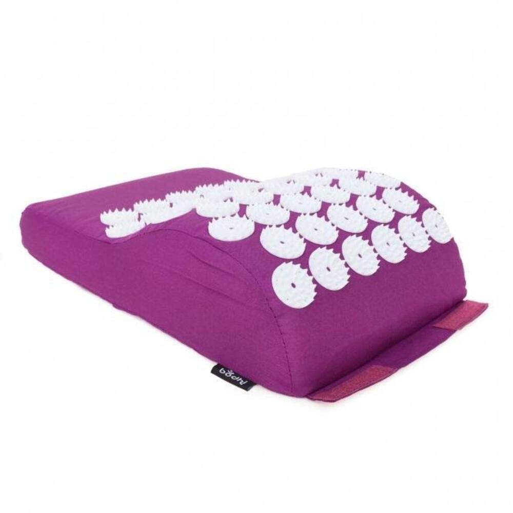 Set de acupresión Vital Deluxe XL (Spiky): Esterilla de acupresión (130 x 50 cm), cojín de acupresión y esterilla para los pies, cojín vitalizante para el cuello, esterilla relajante calmante