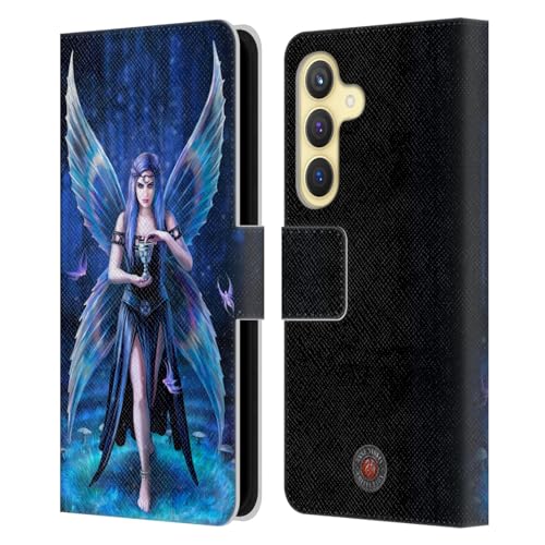 Carcasa de cuero para Samsung Galaxy S24 de Anne Stokes
