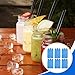 Menolana 6X Ice Packs Ice Blocks Leakproof Rectangular Lightweight Freezer Lunch Box Coolers for Beach Family Picnic Travel Outdoor