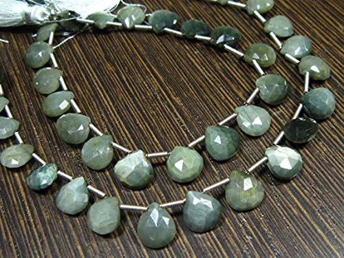 Cats Eye Faceted Heart briolette de qualité AAA pour haute joaillerie