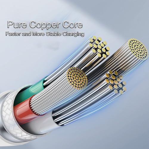 Image of 4IN1 Multi Ports USB Charger Cable USB A /USB Type C to USB Type C PD Fast Charging Cord Light Up LED Current to be a Night Light Compatible with Most of Devices-39 inches Green