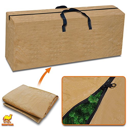 Strong Camel Heavy Duty Large Artificial Christmas Tree Storage Bag for Clean Up