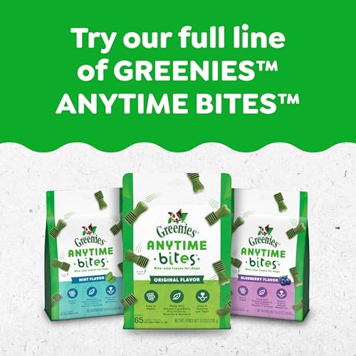 Greenies Anytime Bites Dog Treats, Original Flavor, Dog Training Treats, 10.3 oz. Bag - Image 6