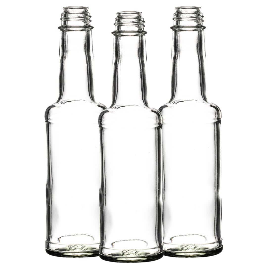 Empty Glass 150ml Worcester Sauce Bottle | Including Black Screw Caps | sauces & Preserves | glass bottles | J&B (48)