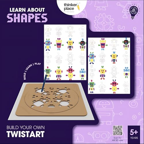 Image of TwistArt Robot DIY Kit | Build, Learn & Play | STEM Toy for Kids Age 5+ | Boost Creativity & Hand-Eye Coordination | Fun Artistic Game