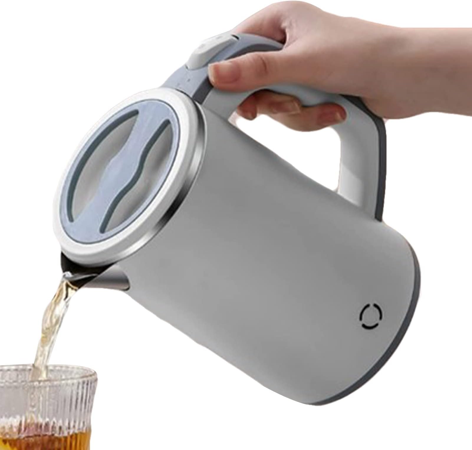 Car Electric Kettle, Portable 1000ml DC 24V Travel Car