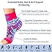 Dowellife Plantar Fasciitis Socks, Ankle Brace Compression Support Sleeves & Arch Support, Foot Compression Sleeves, Ease Swelling, Achilles Tendonitis, Heel Spur for Men Women