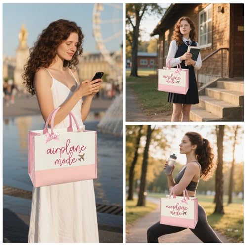 Bolso Tote Airplane Mode para mujer miniatura 4