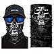 ShopINess Unisex Schlauchschal Halswärmer Neckwarmer Multifunktions schlauchtuch totenkopf für Motorrad Bikes Sport Festival Halloween Karneval - Totenschädel (Bandit)