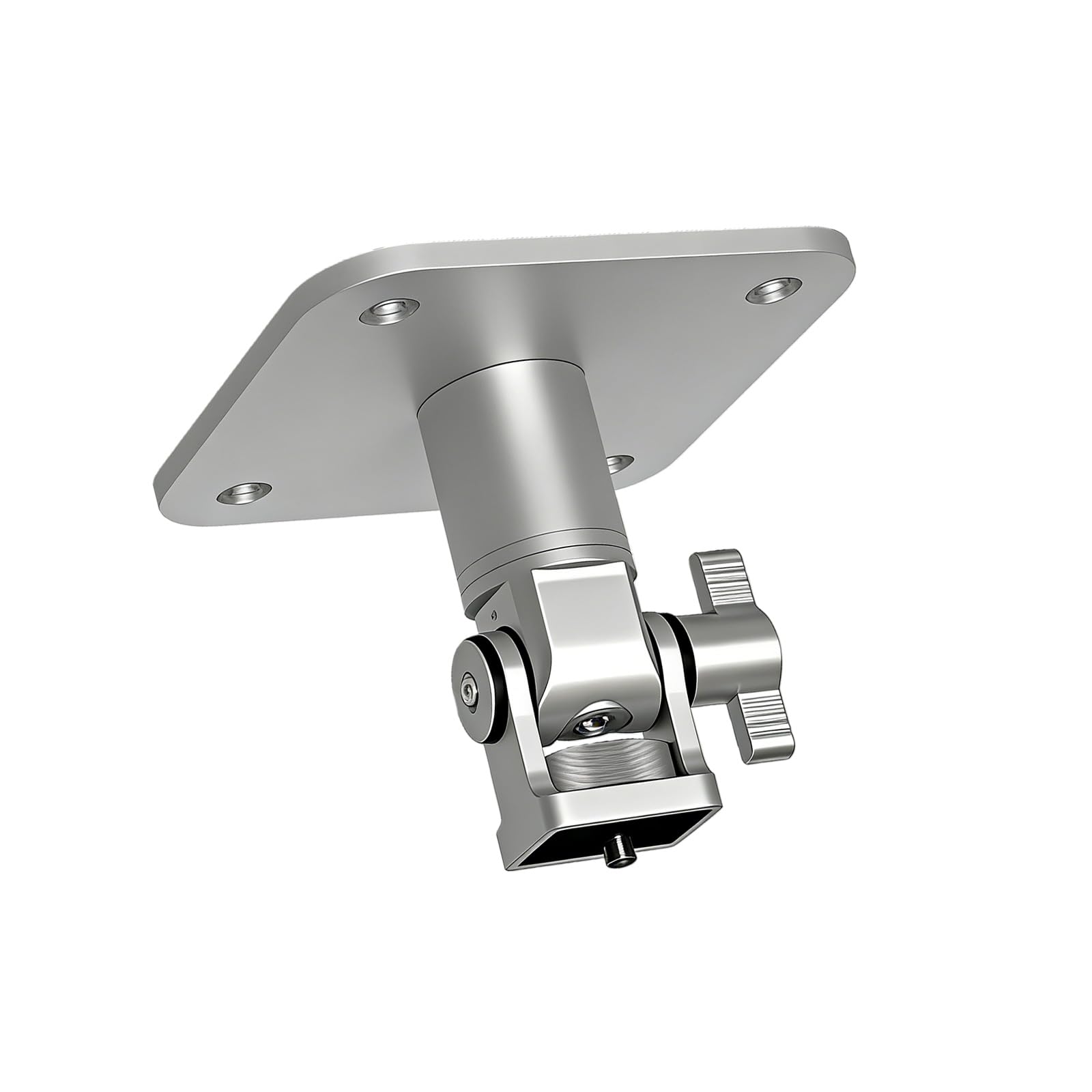 Soporte de techo para proyector de rotación de 360 grados con liberación para uso doméstico, suspensión deslizante de 10 kg