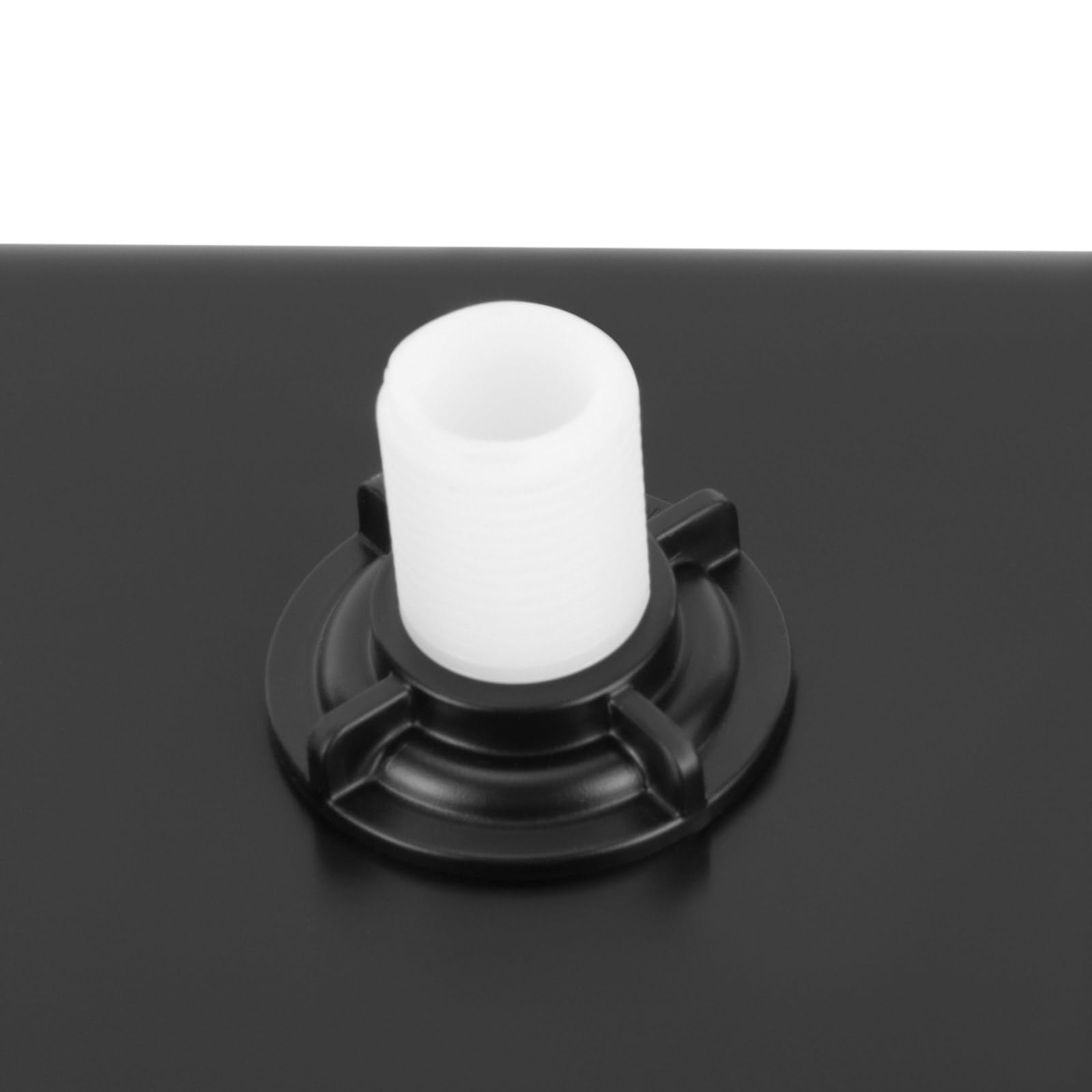 Kit doccia per camper, doccia da esterno per camper, doccia da campeggio con trattamento dell'acqua calda e fredda e tubo flessibile da 4,92 m, per barca, camper, roulotte (nero)