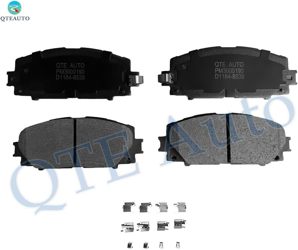 PM Auto Front Ceramic Brake Pads Compatible With 2020 2021 Toyota Corolla Hybrid LE