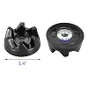 Mixer Coupler Coupling Replacement Part Accessory with Screws Chuck Fit for WP9704230VP Mixer
