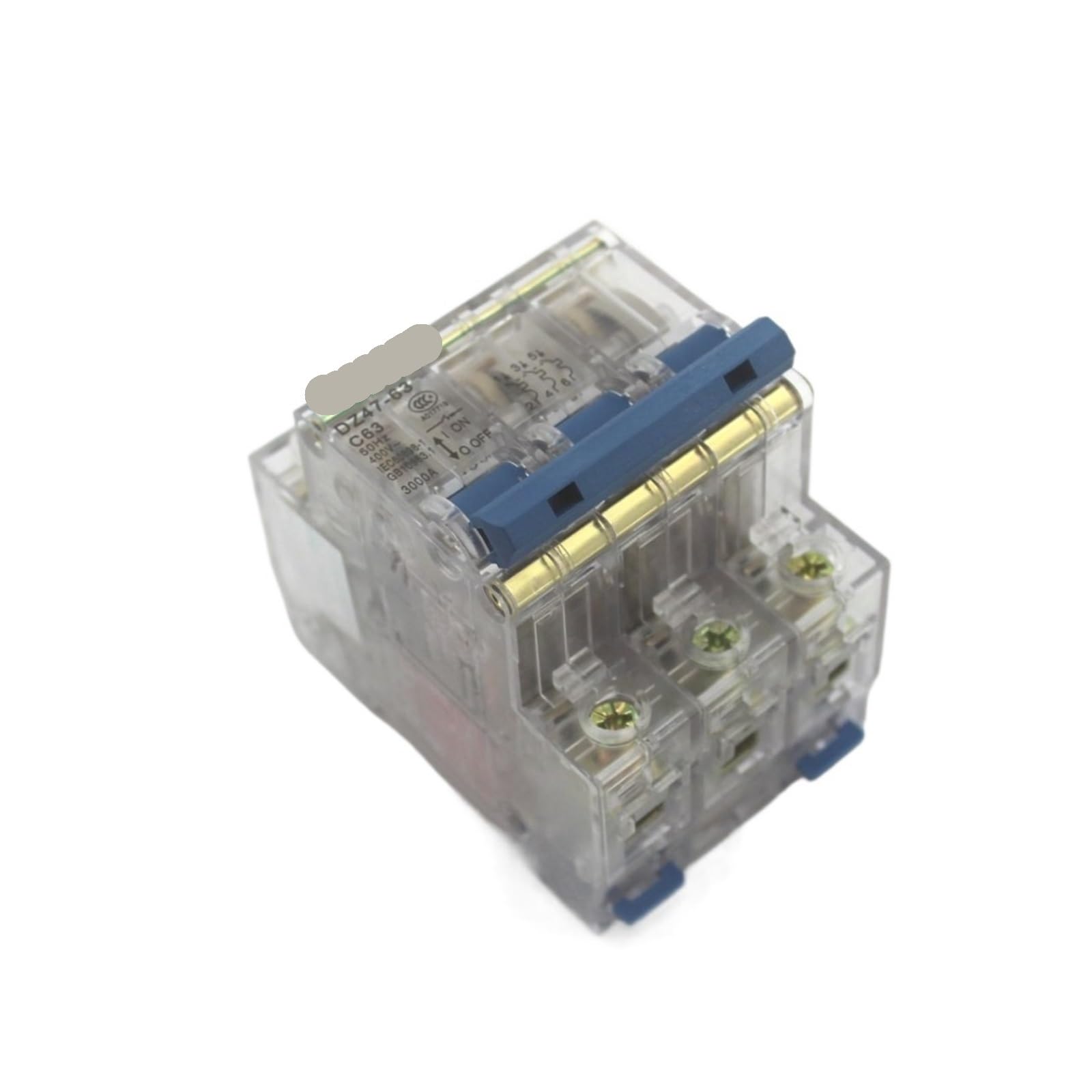 Mini disjoncteur triphasé 63A pour éviter les pannes de courant sur votre réseau 400V