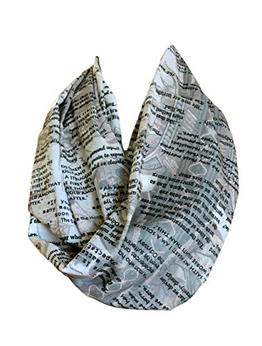 Etwoa Homer Ilyada and Odyssey Book Quotes Infinity Scarf Circle Loop Scarf3