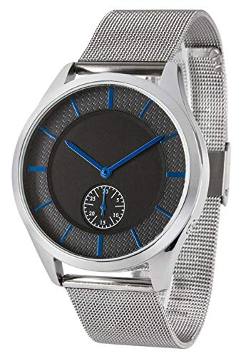 Funk-Armbanduhr, Damen, Datumsanzeige, mit Edelstahlgehäuse + -Armband