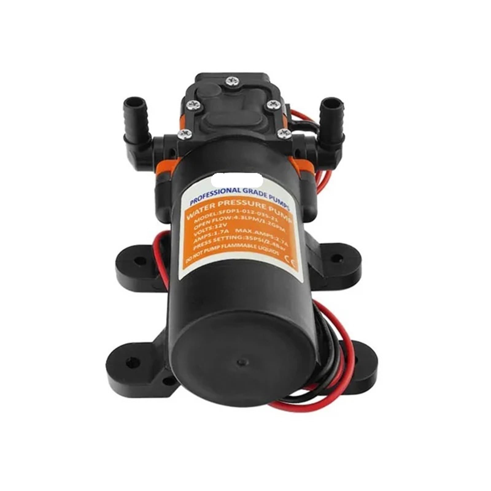 Bomba peristáltica industrial, Bombas De Membrana Bomba Agua Autocebante Accesorios Para Barcos, Duchas, Inodoros, Motor Transferencia Para Autocaravanas Y Caravanas,para laboratorio(12v)