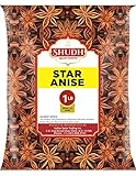 STAR ANISE WHOLE 1 LB | Seeds Pods ~ All Natural | Vegan | Gluten Friendly | NON-GMO | Whole Chinese Anise Star Pods Sun Dried Spice, Anis Estrella/Badian Khatai/ Illicium Verum, Widely Used for Baking, Cooking, and Tea