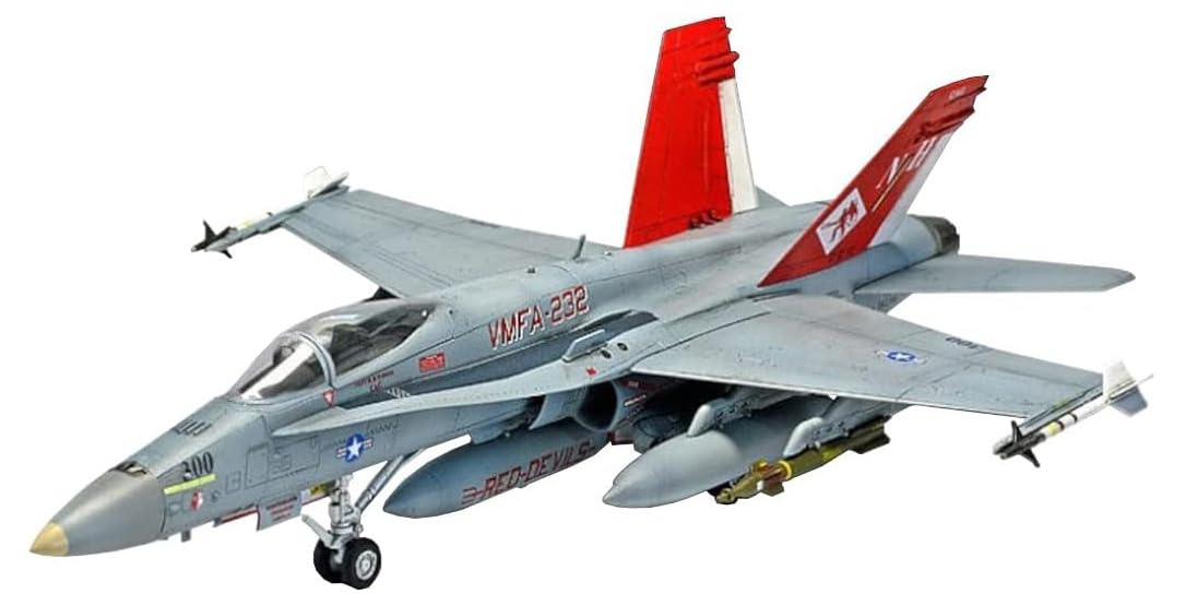 HOBBY MODEL KITS 1: 72 - F/A-18+ Hornet Vmfa-232 Red Devils