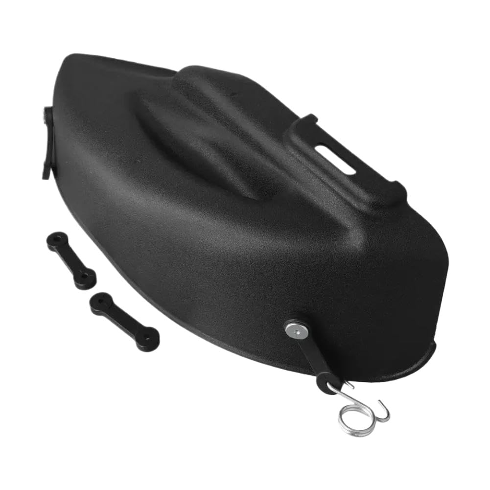 Piezas de cuerda, cubierta de mantillo Compatible con cubiertas de 48 pulgadas, accesorios con Hardware de montaje, piezas de herramientas de jardín