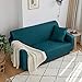 Sofaschoner, Stretch Rutschfeste Sofaüberzüge Für 2 Oder 3 Oder 4 Sitze, Gesteppte Sofa Bezug, 1 Stück Volle Deckung Sofahusse Sofaüberwürfe,Green-90-140cm