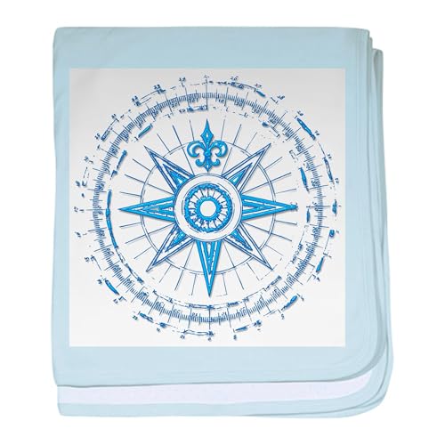 CafePress Nautical Baby Blanket, Super Soft Newborn Swaddle