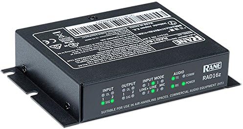 RANE RAD16z | Halogen Interface with Dual Inputs / Dual Outputs / Dual Logic I/O