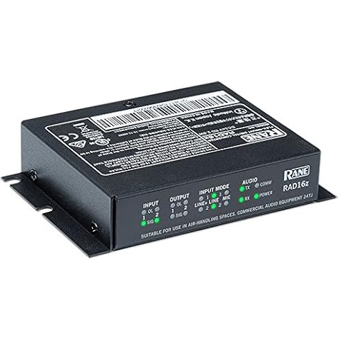 RANE RAD16z | Halogen Interface with Dual Inputs / Dual Outputs / Dual Logic I/O Cover
