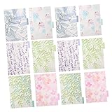 Homoyoyo Diviseurs D'index Pp Transparents 6 Trous A5 A6, Onglets Colorés...
