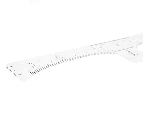 Miniatura 7 de Existing Beauty - Regla desechable para cejas  Suministros de microblading para modelar cejas  Kit adhesivo de mapeo de cejas  Herramienta de