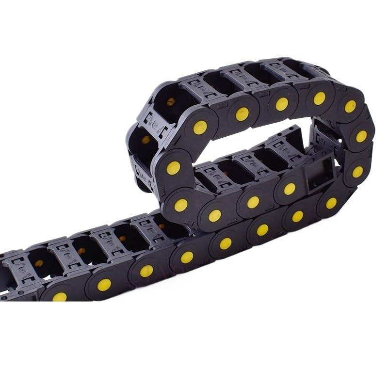 Chaîne porte-câbles nylon 30x25 de routeur et gaine de guidage articulée