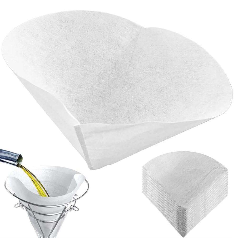 – AIYoo 20 Filter Cones,Non Woven 4.5" Fryer Oil Filters,Filter Cone Grease for Restaurants,Cafes,Food Trucks,Hotels,Food Cooking Filter Cones for Maple Syrup Making,Coffee,Oil,Juices,Beeswax