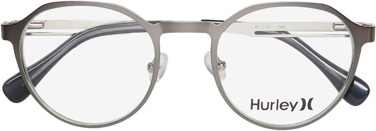Hurley Hmo121 New Wave Premium Materials/Quality Full-Rim Eyeglass Frame/Glasses American Fashion Collection