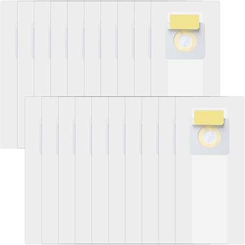 Paquete de 20 bolsas de vacío estilo 7 compatibles con aspiradoras verticales Bissell. Parte 32120, 1739, 71Y7, 3545, 3550, 3554