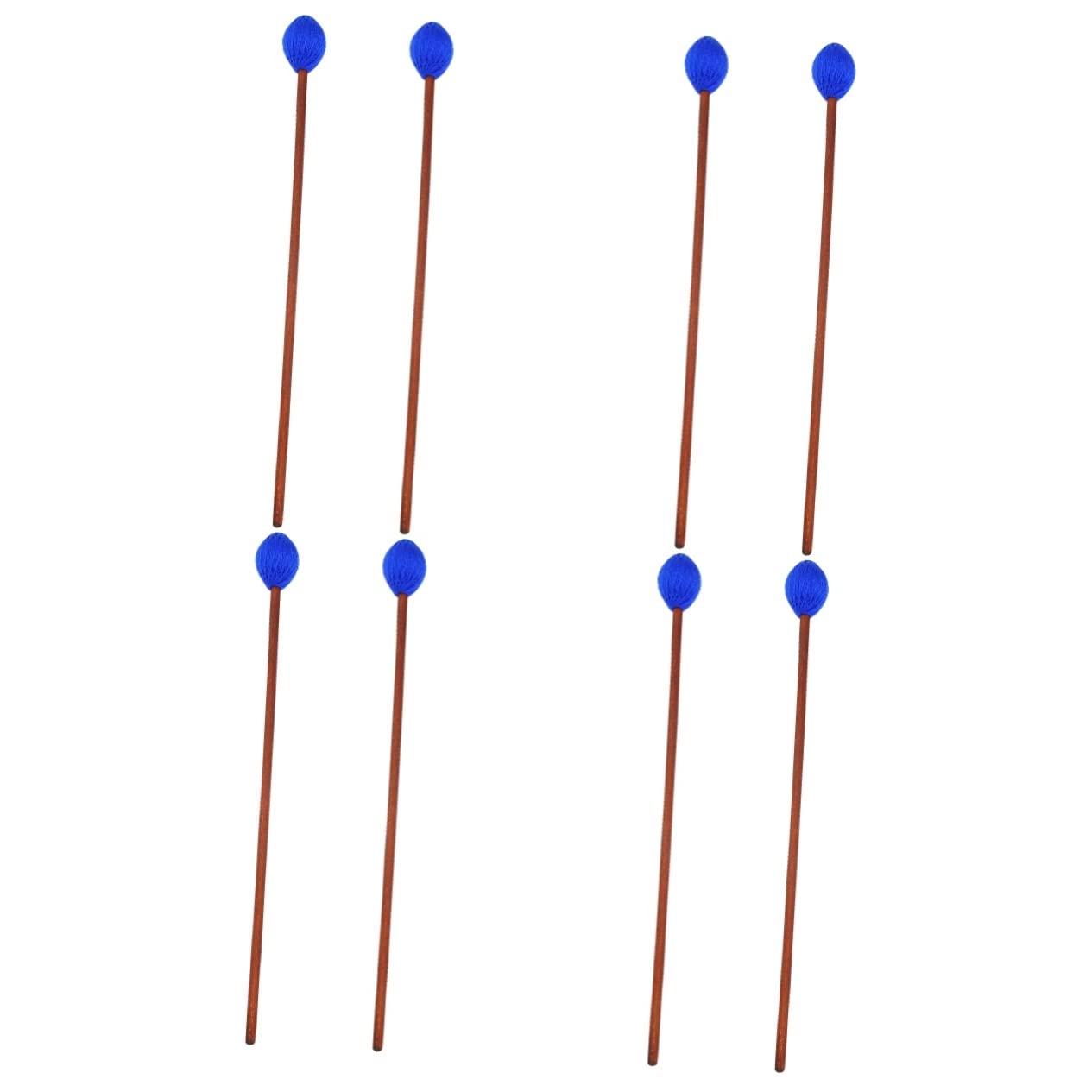 ifundom 8stücke Marimba Mallets Für Zungentrommel Ergonomische Schlägel Mit Polierten Kanten Langlebig Und Bequem Für Percussioninstrumente