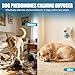 LKXDOV Dog Calming Diffuser, Calming Pheromones Diffuser Kit Appeasing Pheromone Diffuser to Calm (2Plug in+4Refill) for Anxiety Relief Reduce Aggression Fighting Barking Stress