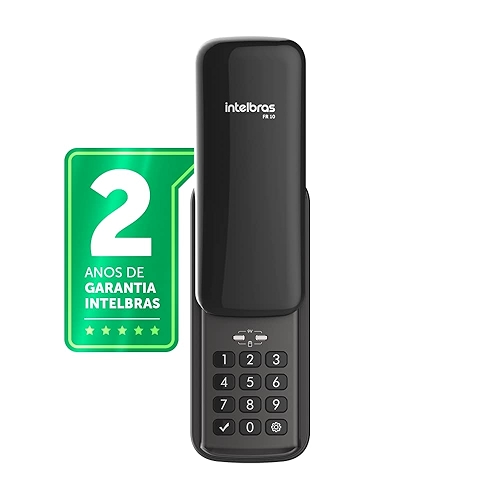 Fechadura Digital Para Uso Interno e Externo FR 10 Preto Intelbras