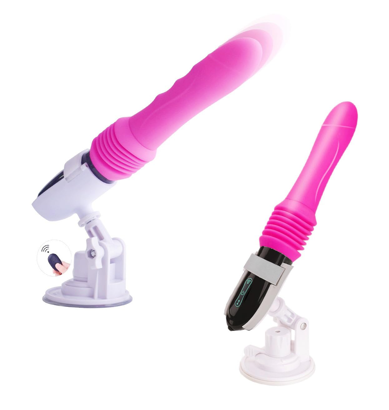 Máquina sexual consolador máquina de vibrador con función de choque, vibrador para mujer, vibrador anal, 10 modos de vibración, 3 modos telescópicos, juguete sexual para parejas mujeres