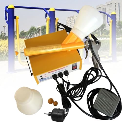 Professional Electrostatic Powder Coating Kit– Perfects for Precision Finishing of Automotive Components, Hardware & Sports Equipment