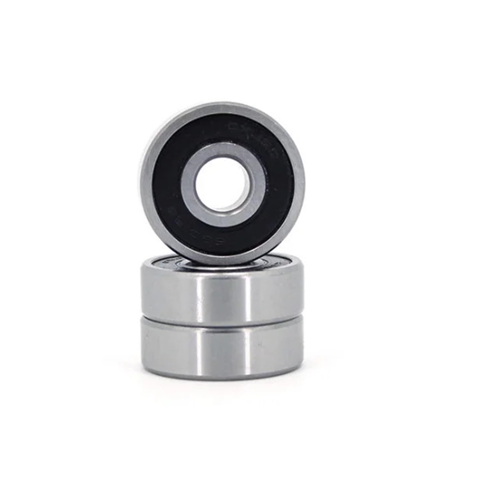 Roulement à Billes en Acier Inoxydable ABEC-5, Double Couvercle en Caoutchouc, 10 pièces, S6000RS S6001RS S6002RS S6003RS S6004RS S6005RS S6006RS S6007RS(S6004-2RS 20x42x12mm)