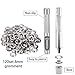 Ojetes Metalicos Pulluo 120 Sets 8mm Kit de Herramienta de Ojetes Herramienta...