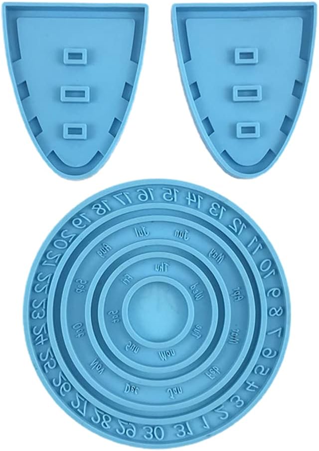 A E C Service Calendar Plate Epoxy Resin Hanging Wall Mold