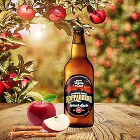 Buy the Spiced Apple Cider Gift Set – Premium Kopparberg Apple Spice Cider 500ml with Ceramic Mug, Mini Liqueurs, Tablets & Sharing Chocolate Hamper Perfect for Women – Topline