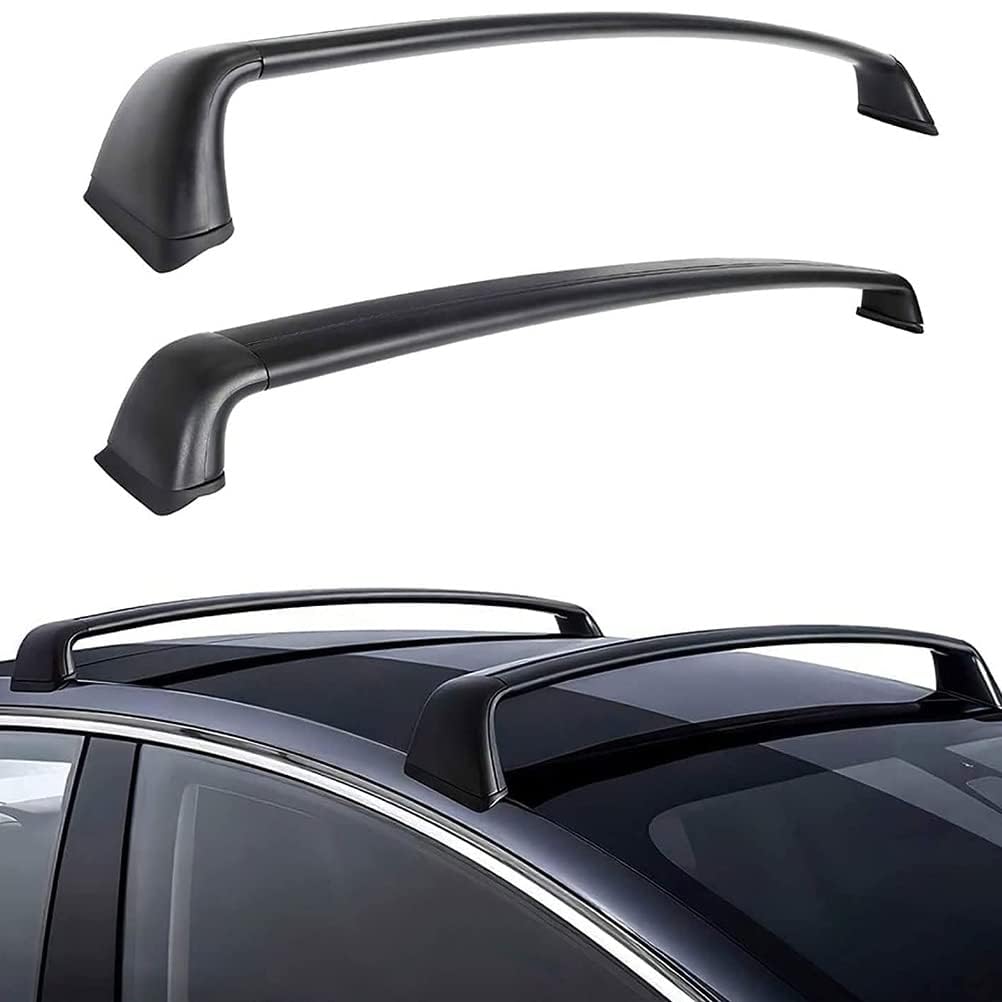 For Tesla Model 3 2017-2021 2 Piece Cross Rail Roof Bars Cross Bars Luggage Cargo Top Roof Rack
