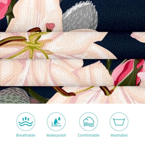 Lot de 2 tabliers de cuisine One Large imprimé fleurs multicolores