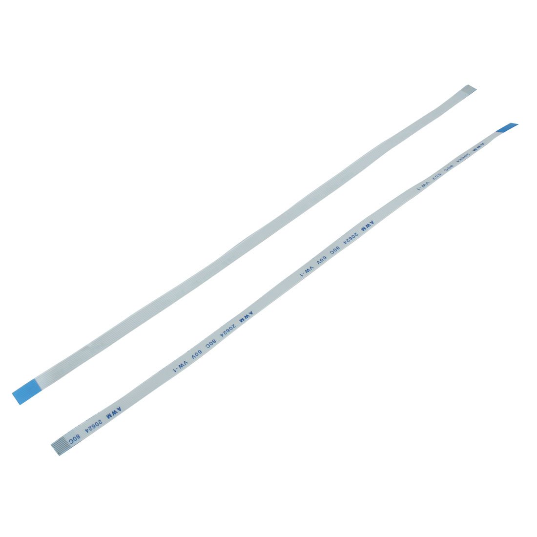 sourcing map 10pzpasso da 0,5 mm a 8 Perni 20624 AWM 80C 60V VW-1 Cavo flessibile piatto 200mm