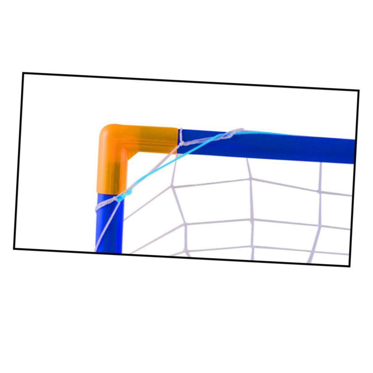 Parliky Portable Assembly Soccer Gate Soccer Goals for Backyard DIY Football Net Handmade Football Door