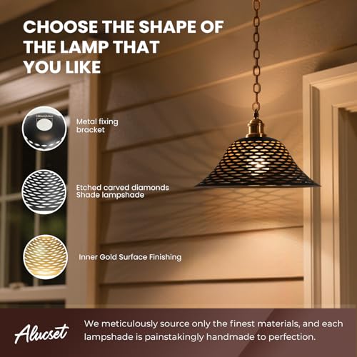 chandelier lamp shades for Ceiling Light Cover,12.2'' Bottom, 7.5" Height - image 2